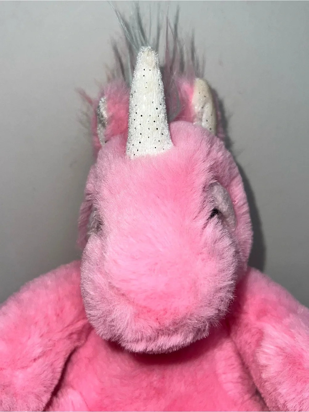 Pink Plush Unicorn Stuffed Animal - Soft Kids Toy
